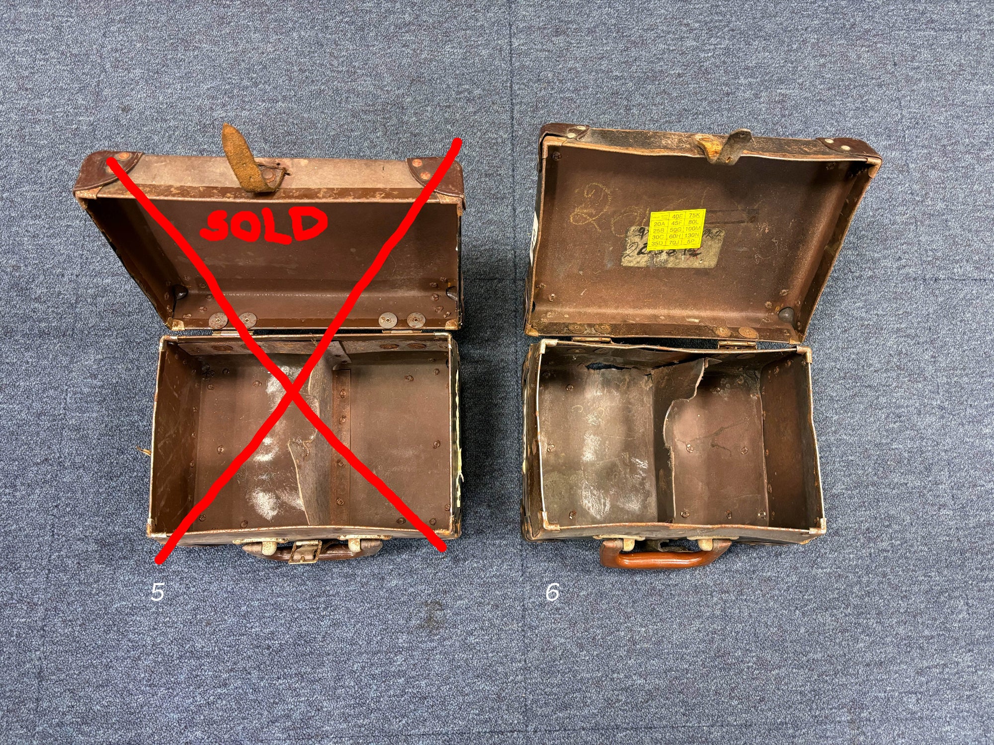 BUS CONDUCTORS CASE CIRCA 1960s