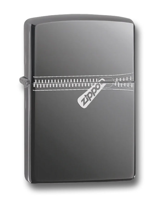 USA ZIPPO LIGHTER - BLACK ICE