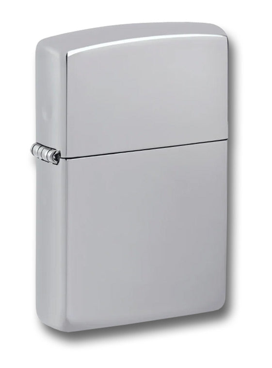 USA ZIPPO LIGHTER - POLISHED CHROME