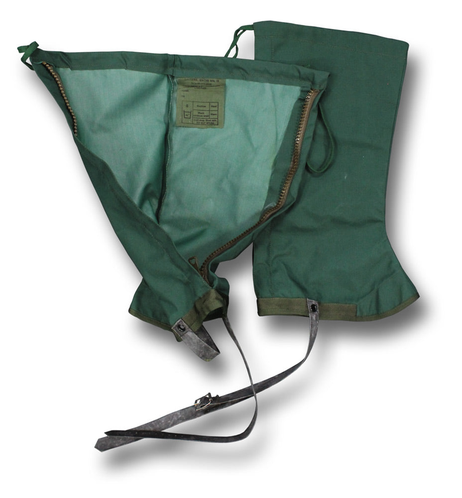 GREEN MILITARY ARCTIC GAITERS