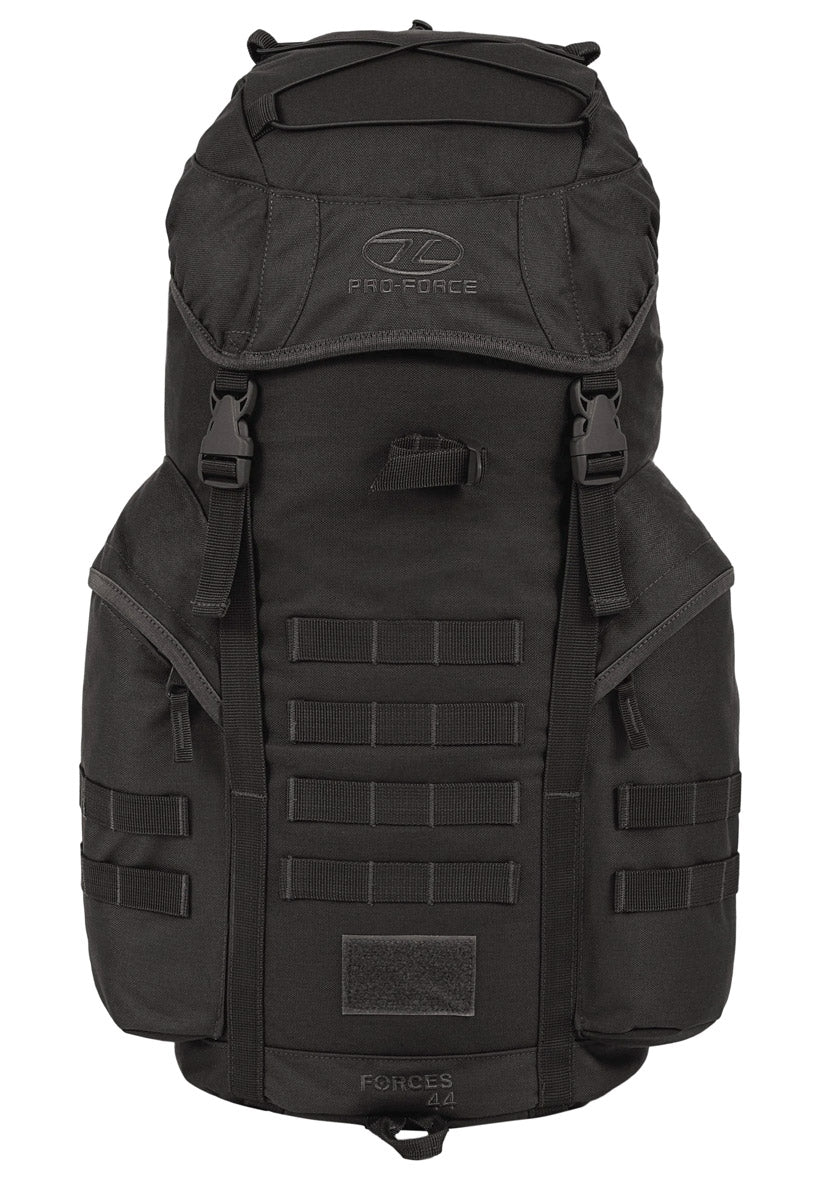 HIGHLANDER FORCES STYLE RUCKSACK - BLACK 44L