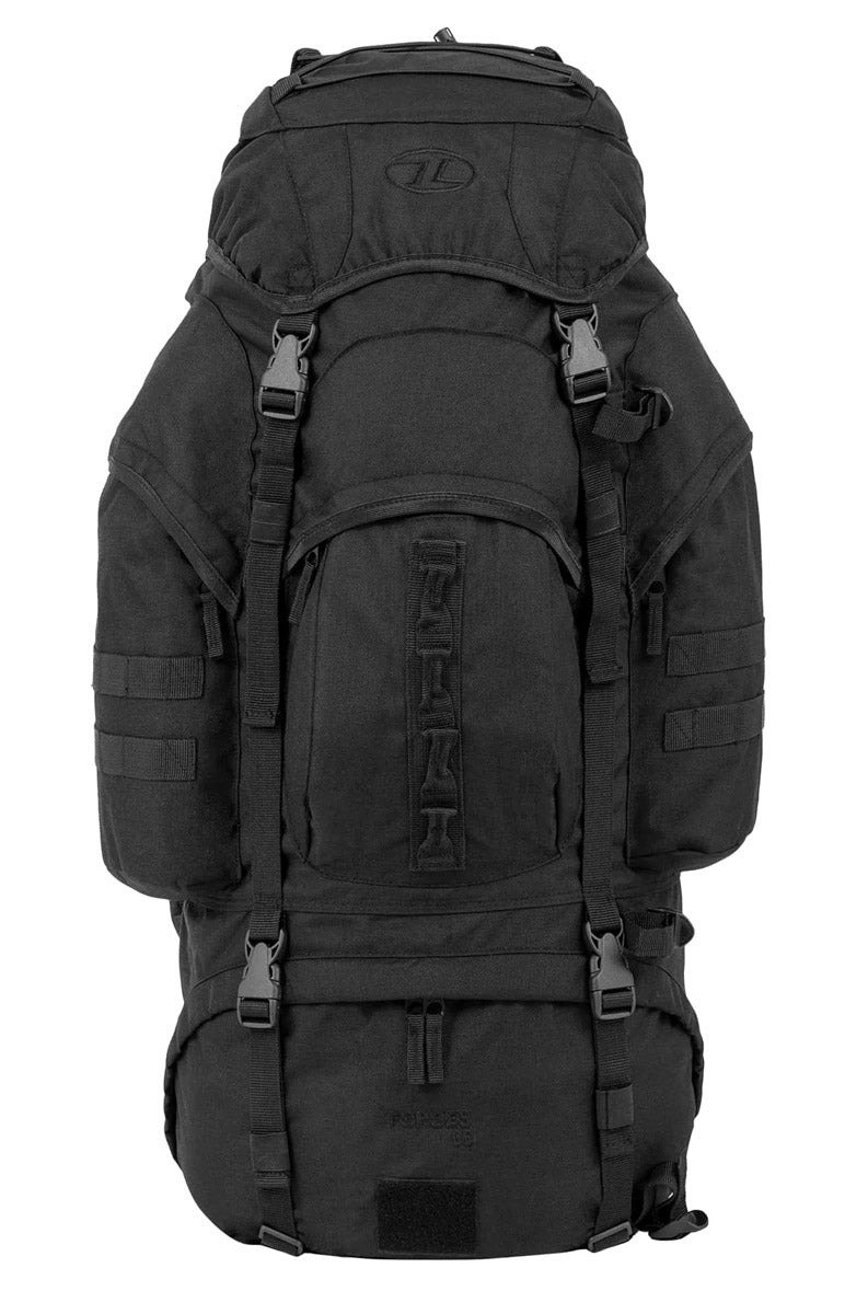 HIGHLANDER FORCES STYLE RUCKSACK - BLACK 66L