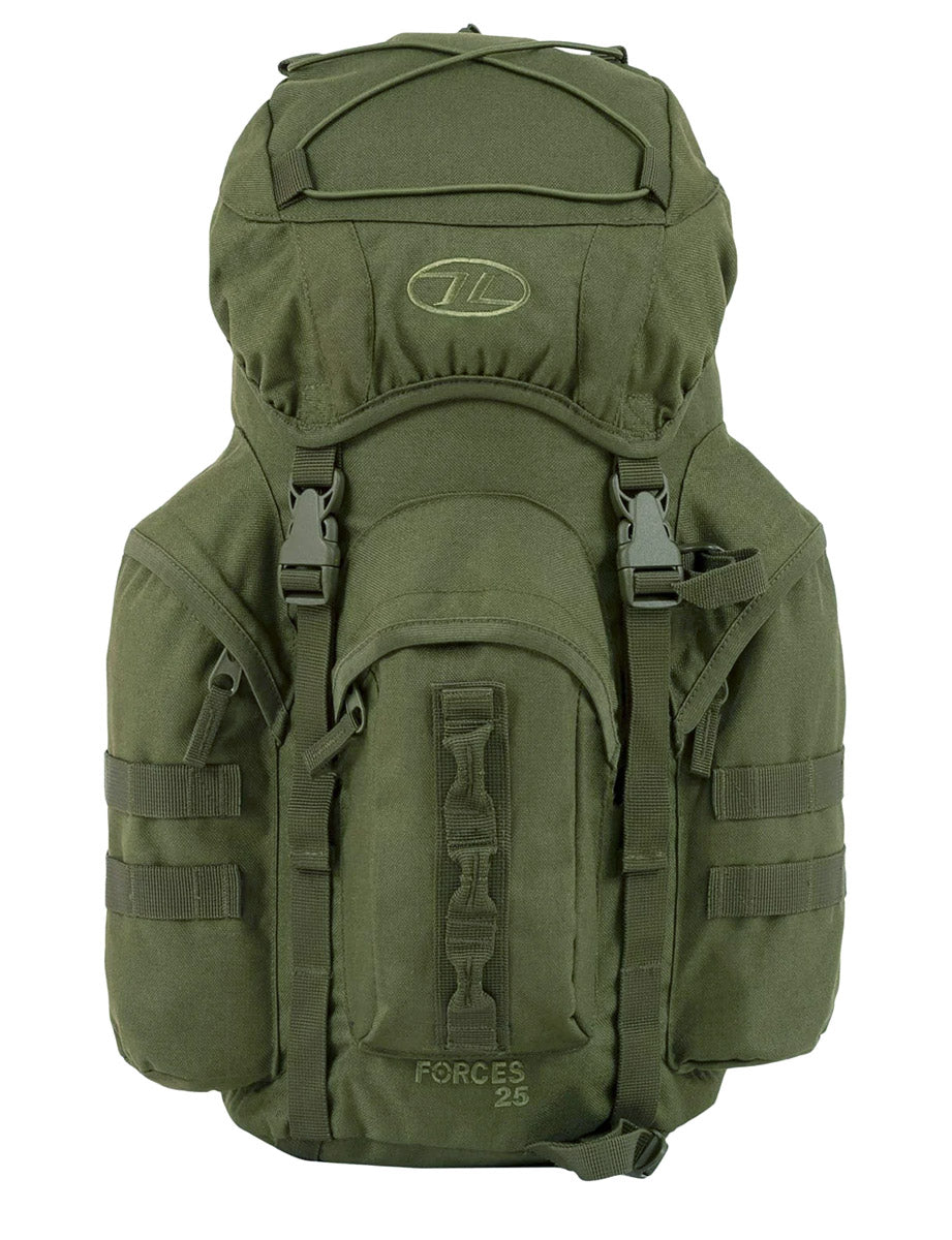 HIGHLANDER FORCES STYLE RUCKSACK - GREEN 25L