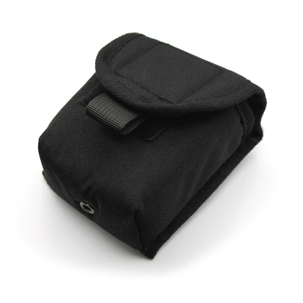 PRISMATIC COMPASS PADDED NYON POUCH - BLACK