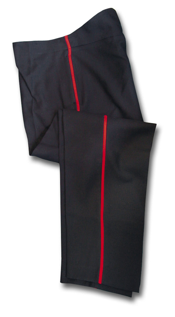 NO.1 TROUSERS THIN RED STRIPE