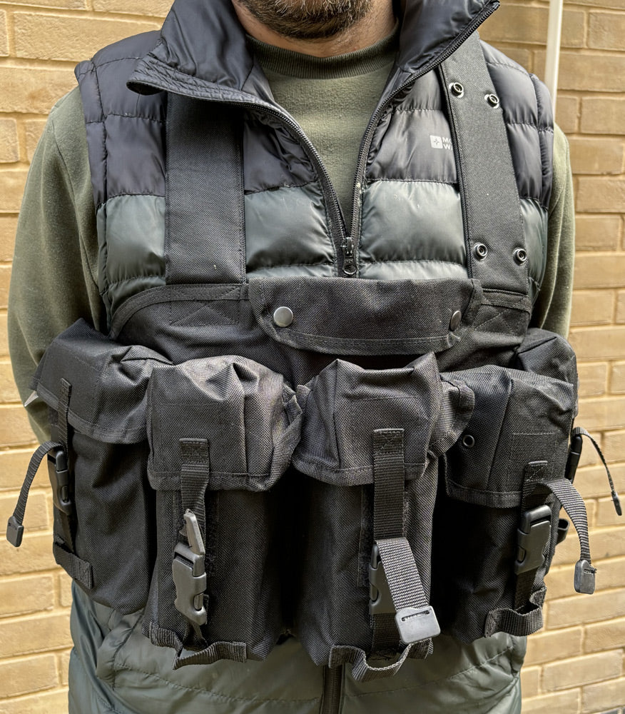 COMBAT 95 CHEST RIG BLACK - SA80