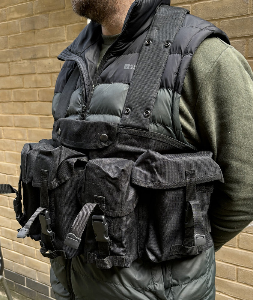 COMBAT 95 CHEST RIG BLACK - SA80
