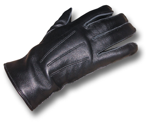 LEATHER DUTY GLOVES - BACK OF HAND