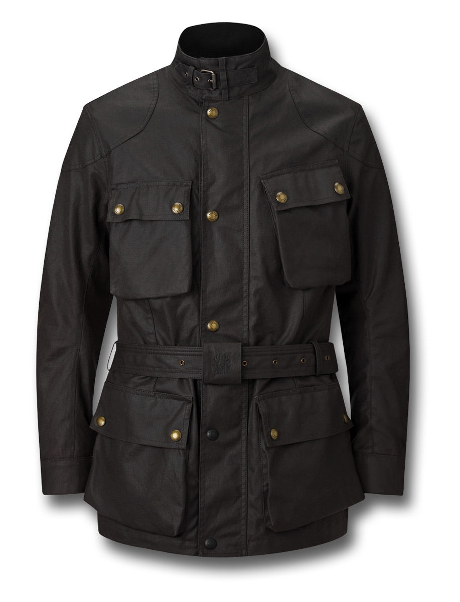 BELSTAFF TRIALMASTER MOTORCYCLE JACKET - BLACK