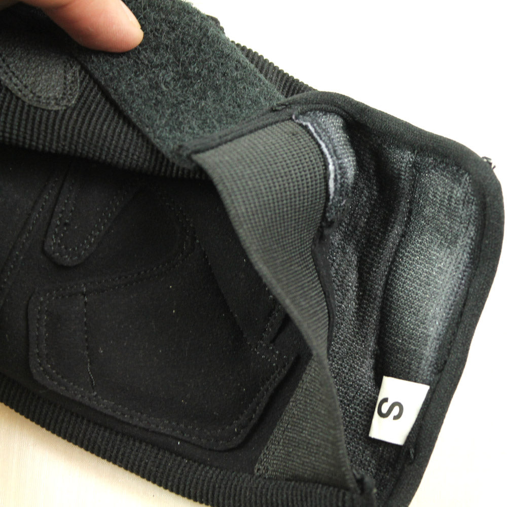SKELETON MECHANICS GLOVES - BLACK