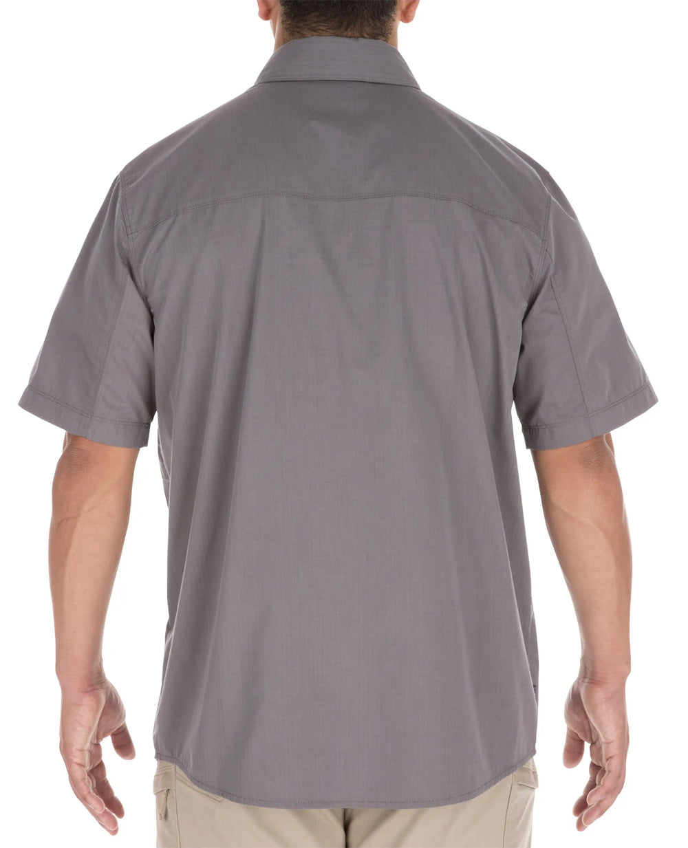 5.11 STRYKE SHIRT SHORT SLEEVE - STORM GREY, BACK