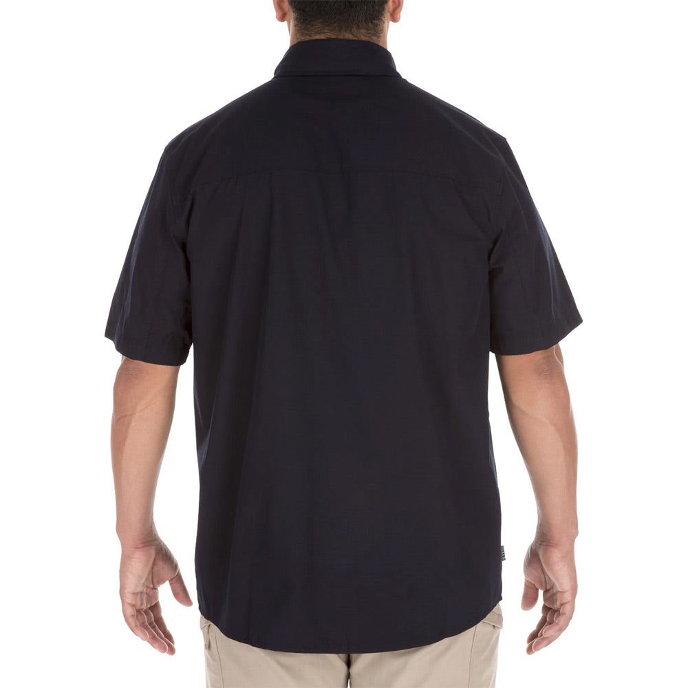 5.11 STRYKE SHIRT SHORT SLEEVE - DARK NAVY, BACK