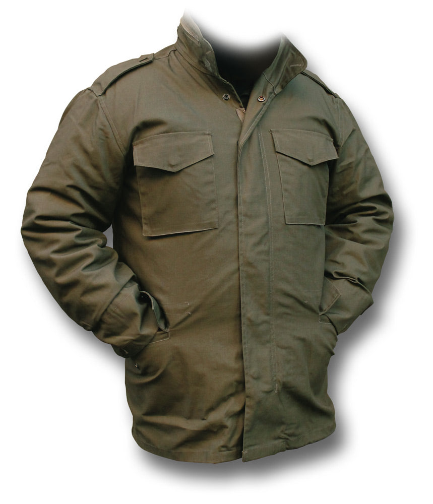 M65 STYLE JACKET WITH LINER - GREEN