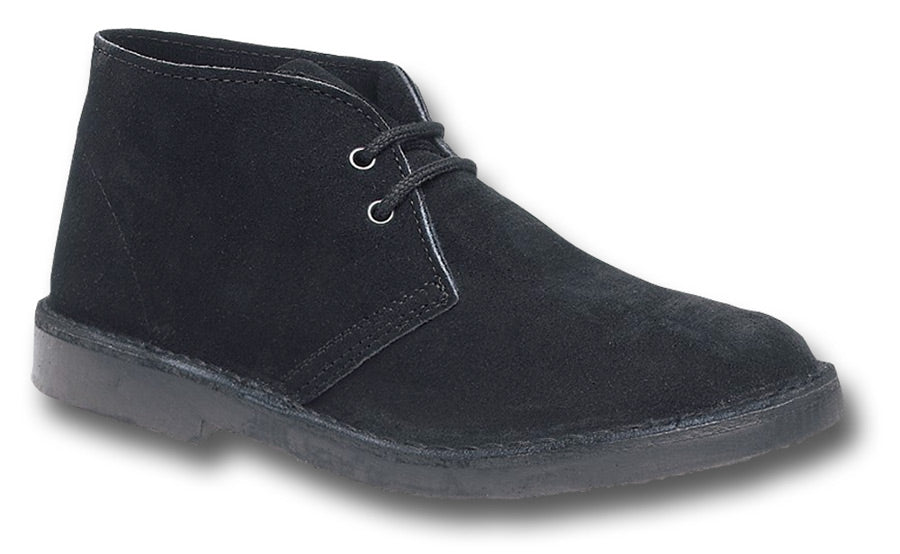 SUEDE DESERT BOOTS 2-EYELET M400 - BLACK