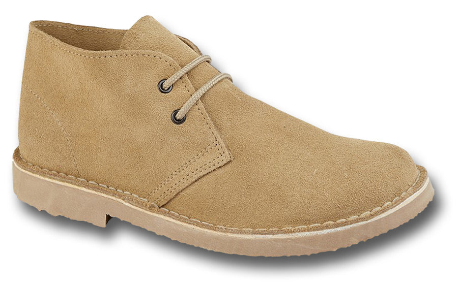 SUEDE DESERT BOOTS 2-EYELET M400 - STONE