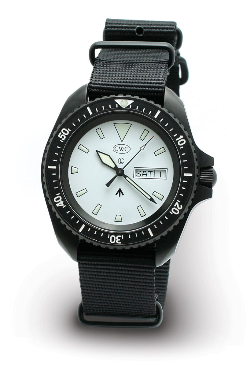 CWC ARCTIC RADAR DIVER WATCH - PVD BLACK WITH DATE