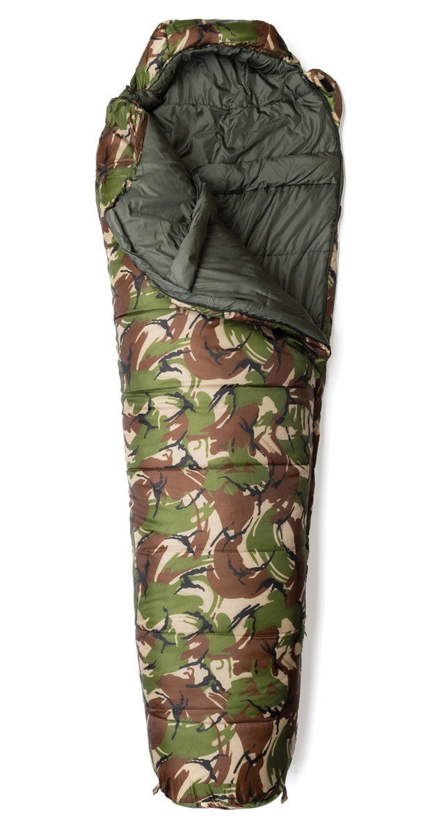 SNUGPAK SLEEPER ZERO CAMOUFLAGE SLEEPING BAG