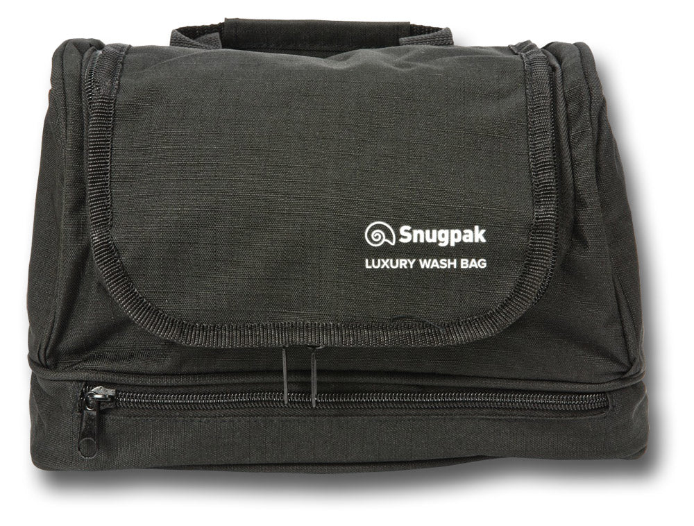 SNUGPAK LUXURY WASH BAG - BLACK