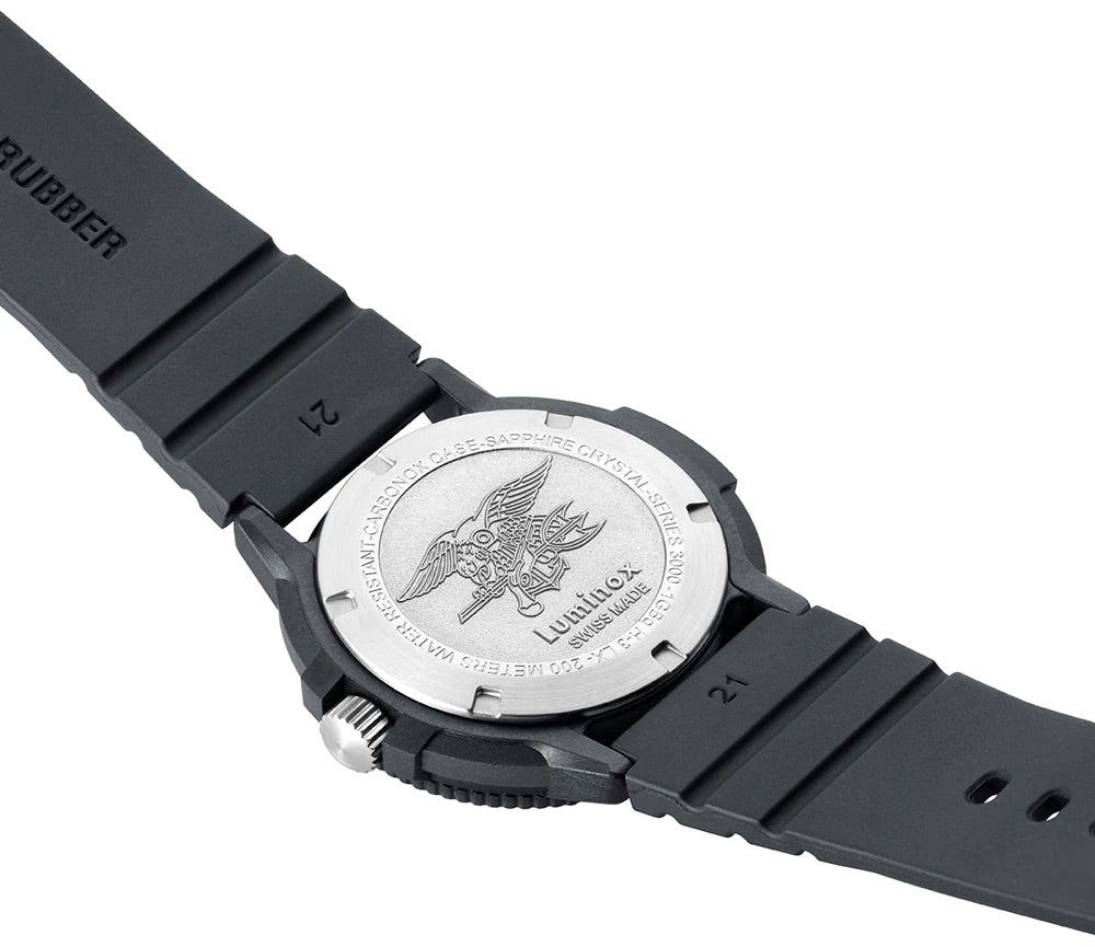 LUMINOX XS.3007.EVO.S NAVY SEALS WATCH - CASE BACK