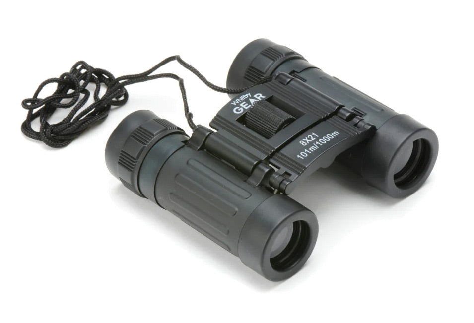 WHITBY GEAR COMPACT BINOCULARS 8x21