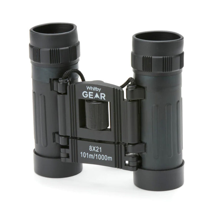 WHITBY GEAR COMPACT BINOCULARS 8x21