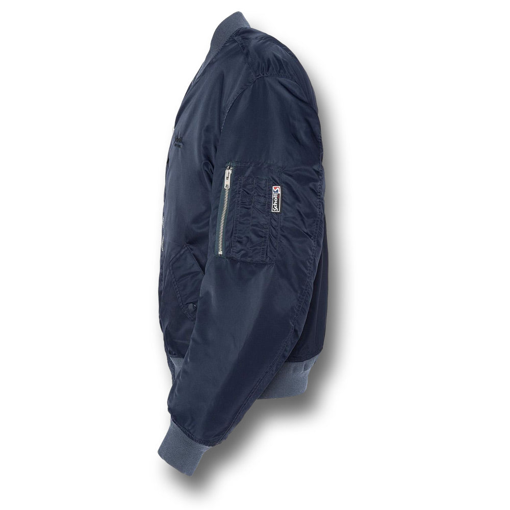 SCHOTT MA1 BASE CAMP JACKET - SIDE