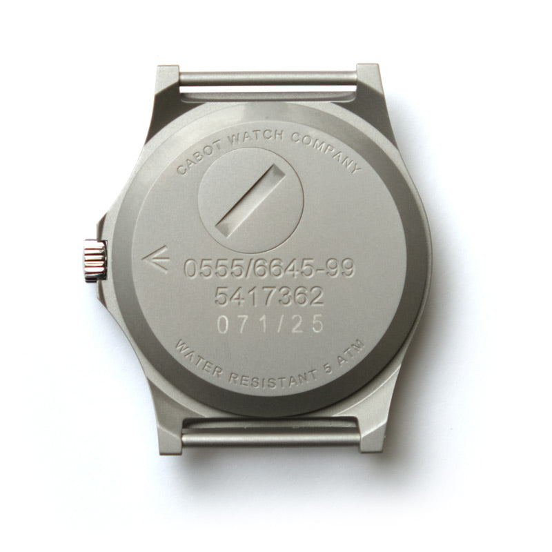 CWC G10 NAVIGATOR WITH DATE - CASE BACK