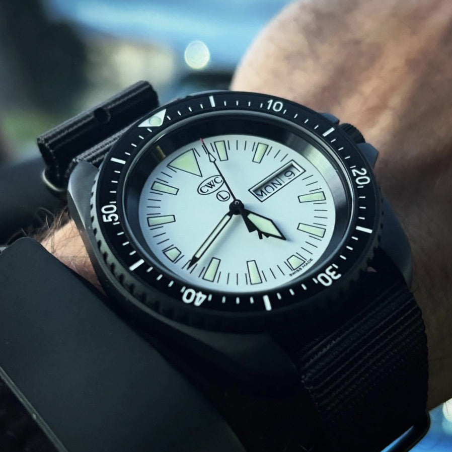 CWC SBS BLACK ICE QUARTZ WATCH