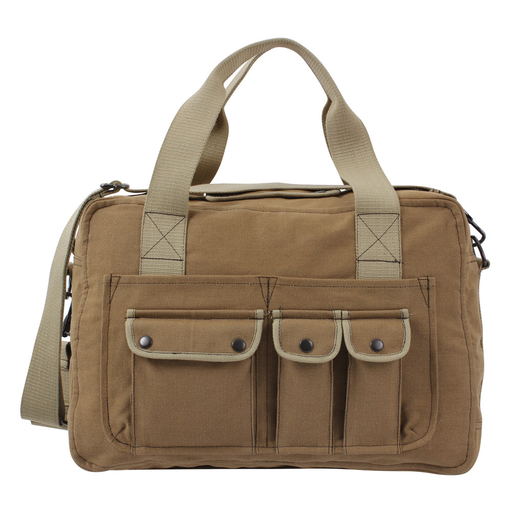 ROTHCO SPECIALIST CARRY-ALL SHOULDER BAG - TWO-TONE BROWN