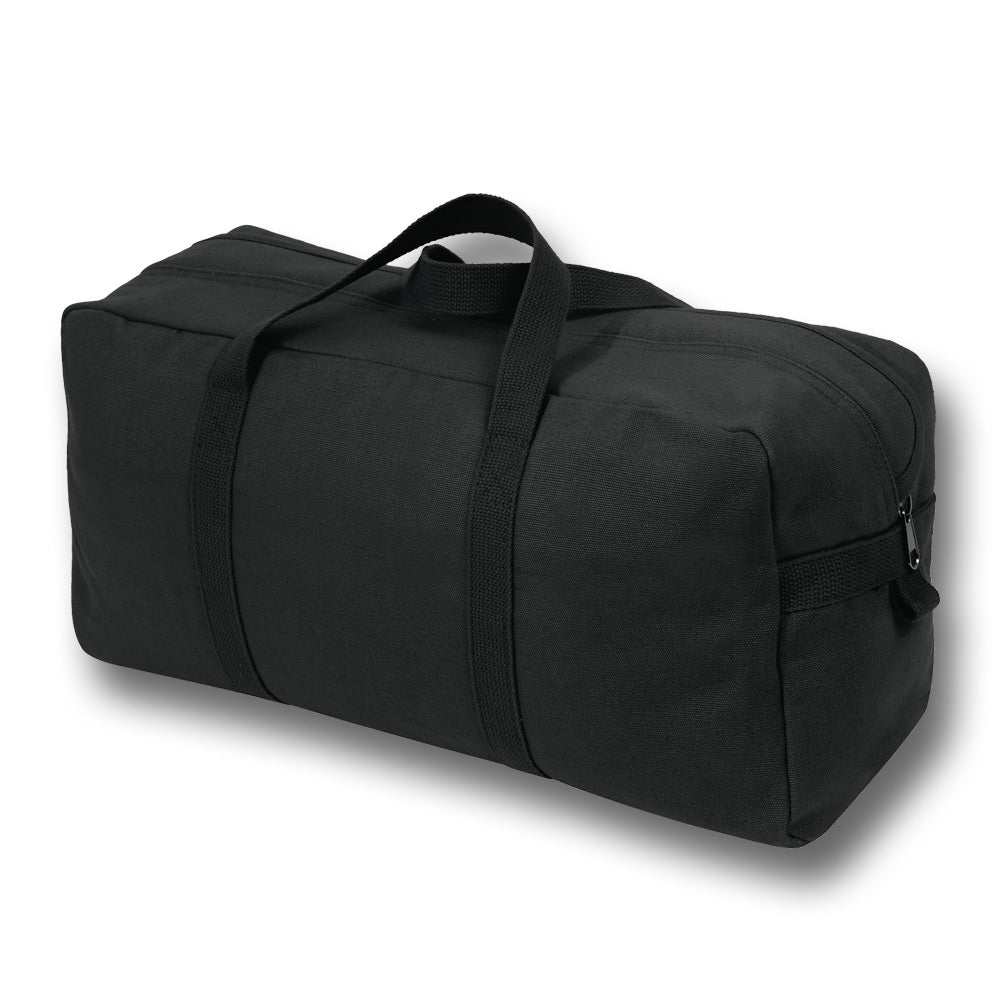 ROTHCO CANVAS TANKER STYLE TOOL BAG - BLACK
