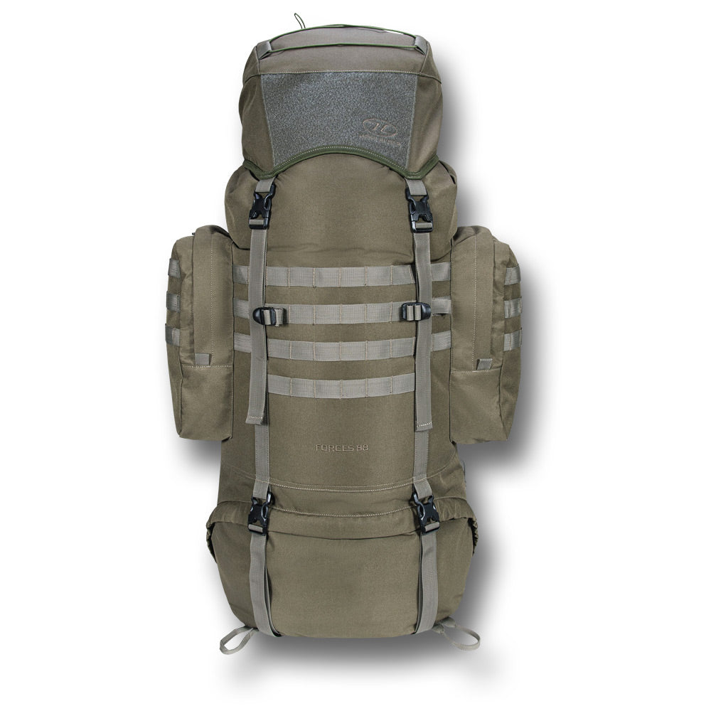 HIGHLANDER FORCES ELITE RUCKSACK - GREEN 88 LITRE