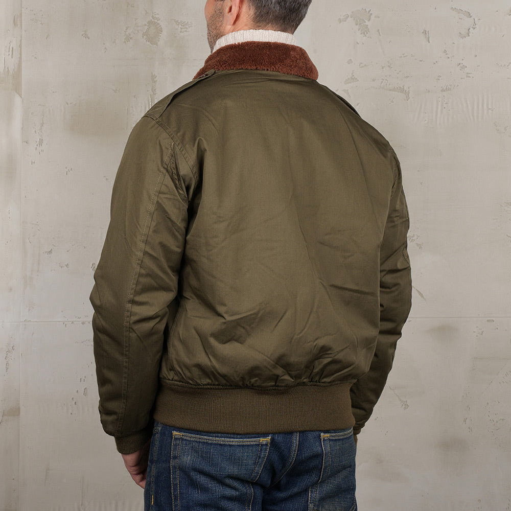 PIKE BROTHERS 1943 B10 FLIGHT JACKET - OLIVE DRAB