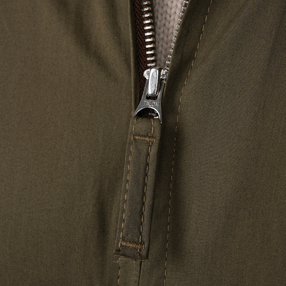 PIKE BROTHERS 1943 B10 FLIGHT JACKET - ZIP DETAIL