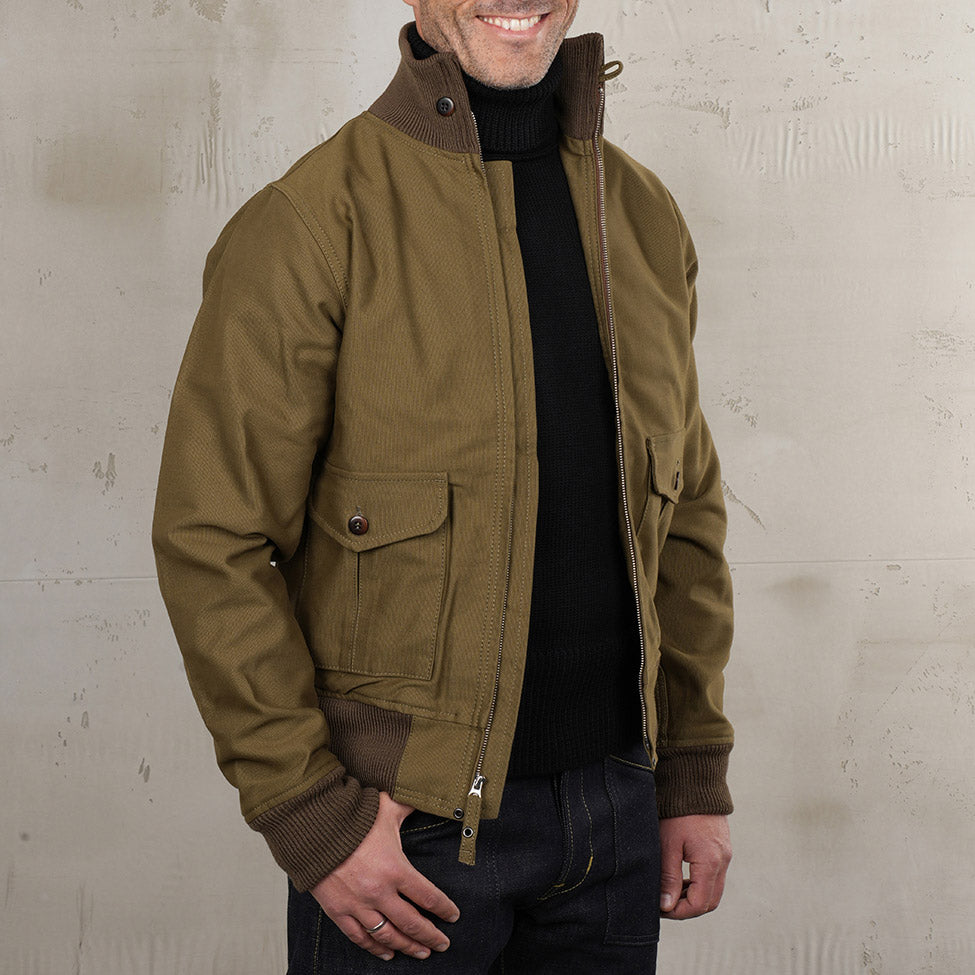 PIKE BROTHERS 1938 USN 37J1 JACKET - GREEN