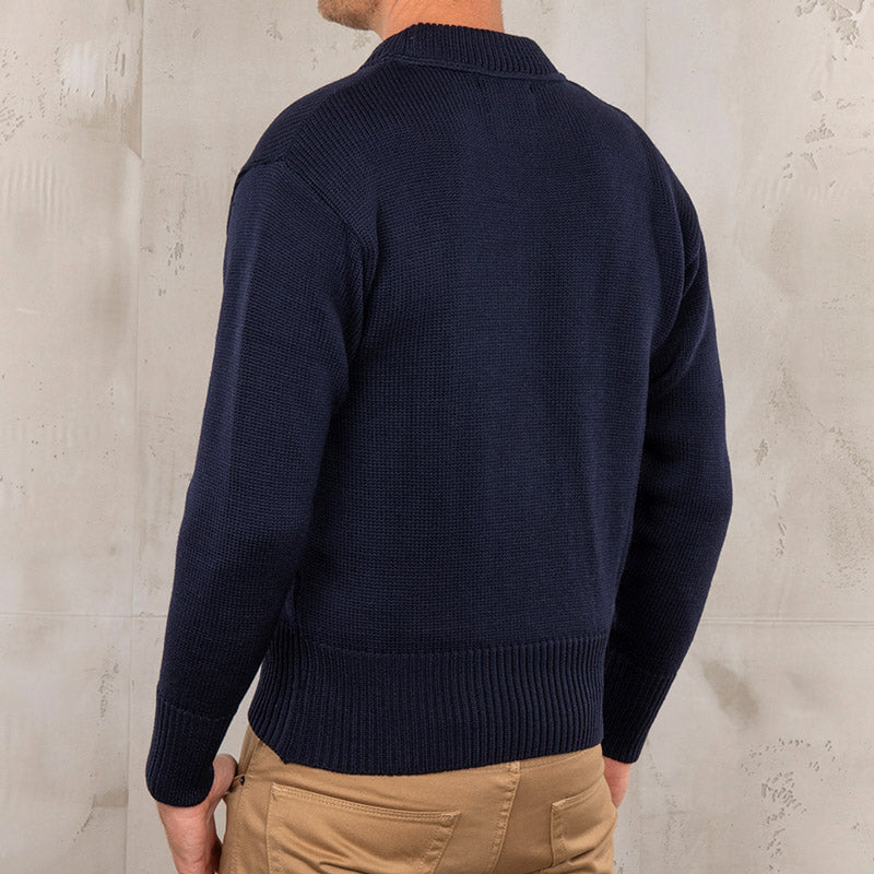 PIKE BROTHERS 1941 USN SEAMAN SWEATER - NAVY