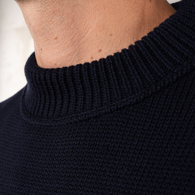 PIKE BROTHERS 1941 USN SEAMAN SWEATER - NECK DETAIL