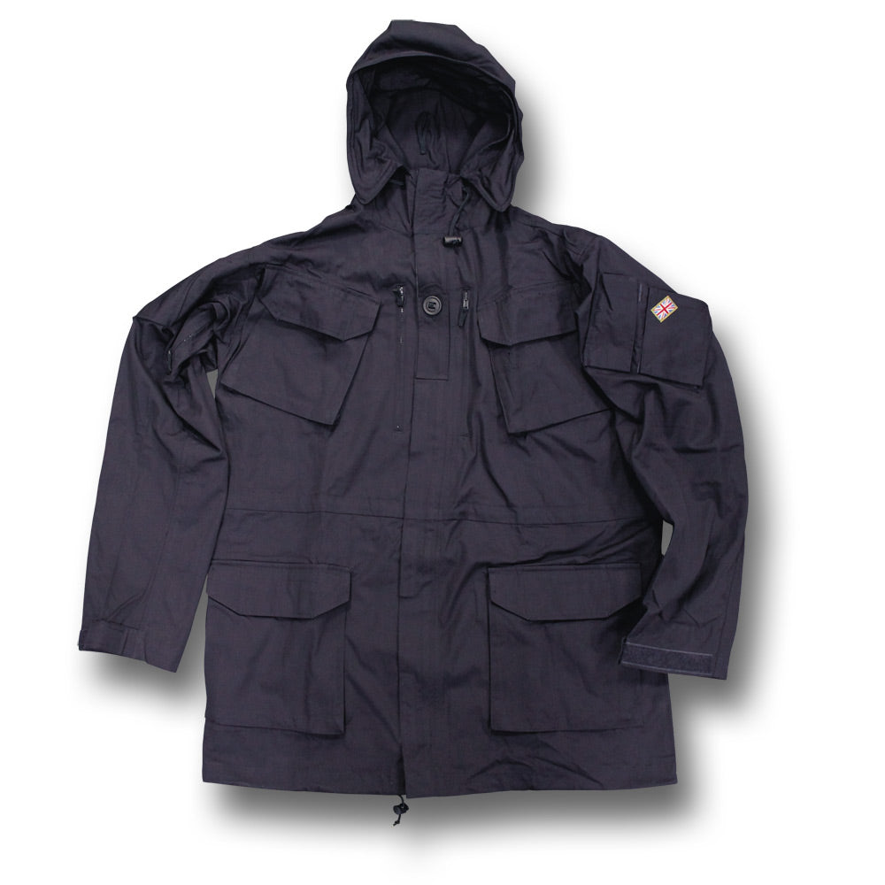 PCS ROYAL NAVY ISSUE WINDPROOF SMOCK WITH WIRED HOOD