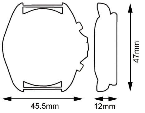 Cabot Sea Falcon - Watch Dimensions