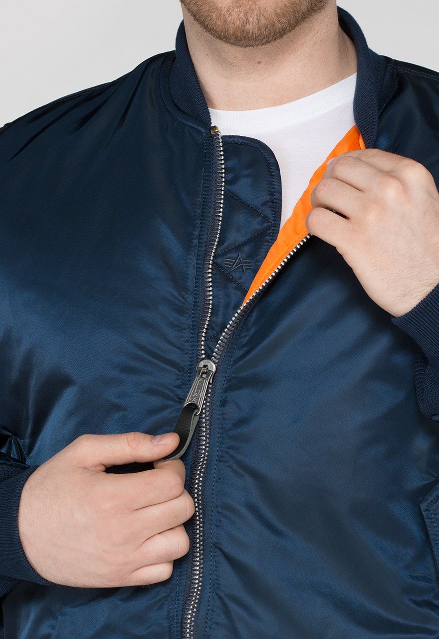 ALPHA MA1 FLYING JACKET - BLUE