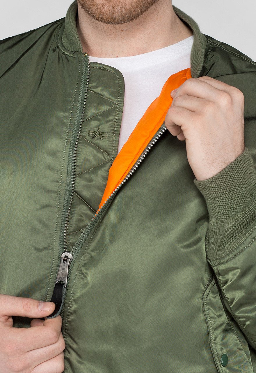 ALPHA MA1 FLYING JACKET - GREEN