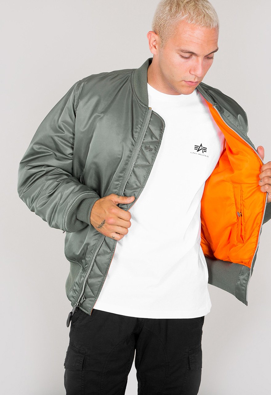 ALPHA MA1 FLYING JACKET - VINTAGE GREEN