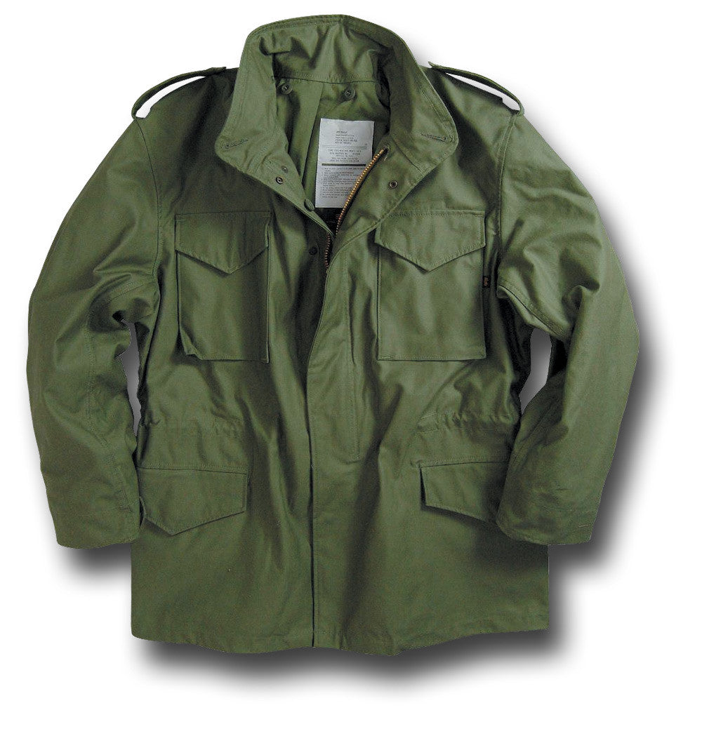 ALPHA M65 COMBAT JACKET - GREEN