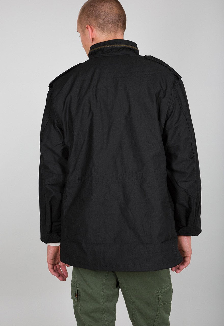 ALPHA M65 COMBAT JACKET - BLACK