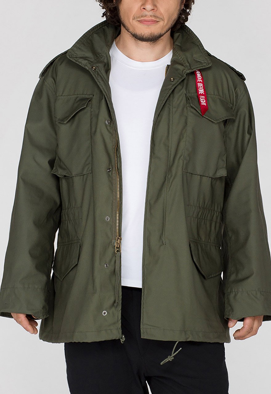 ALPHA M65 COMBAT JACKET - GREEN