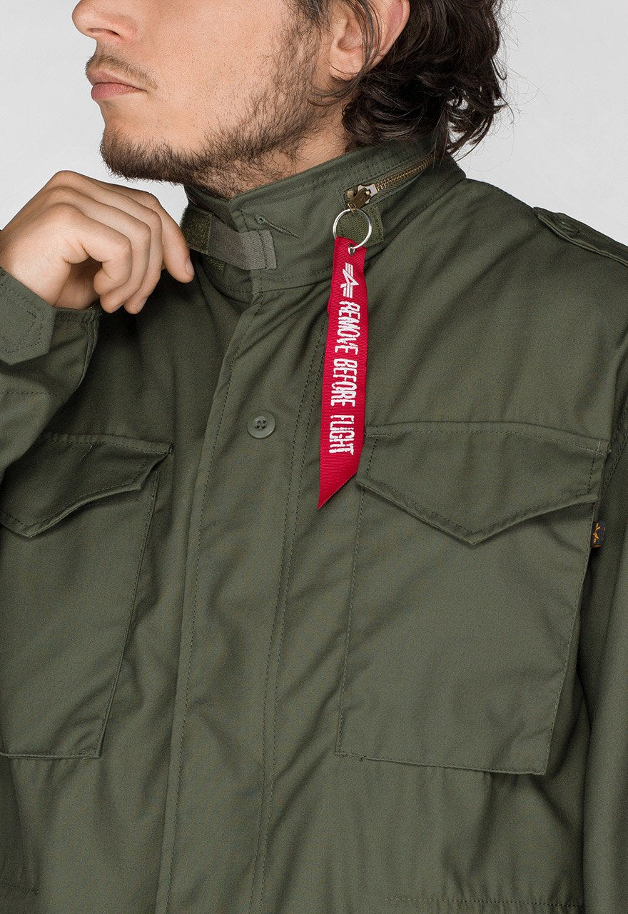 ALPHA M65 COMBAT JACKET - GREEN