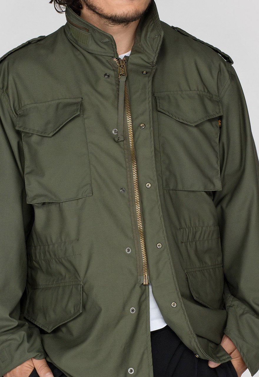ALPHA M65 COMBAT JACKET - GREEN