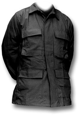 BDU USA COMBAT JACKET - BLACK