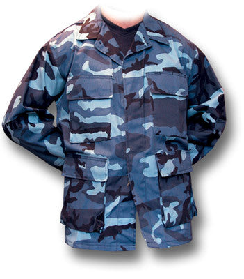 BDU USA COMBAT JACKET - SKY CAMMO