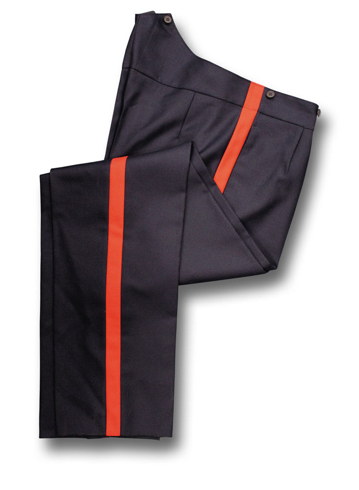 NO.1 DRESS TROUSERS WITH RED STRIPE