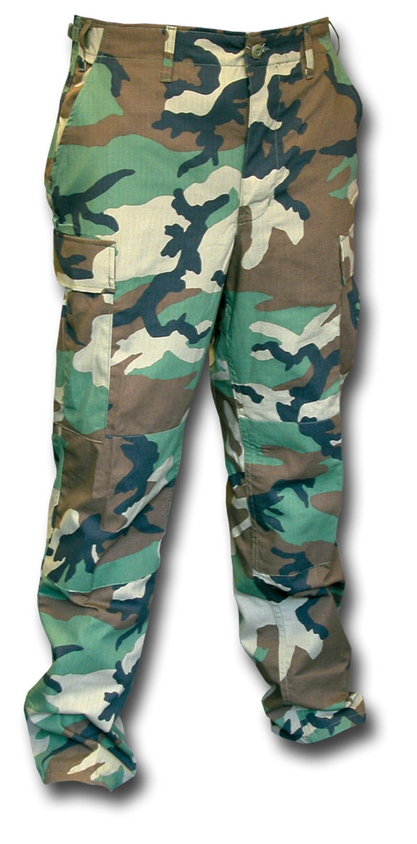 BDU USA COMBAT TROUSERS CAMMO